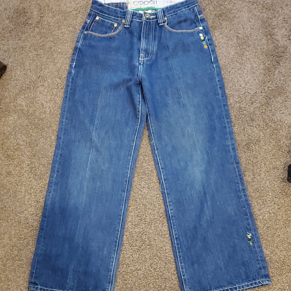COOGI Vibrant Blue Denim Pants